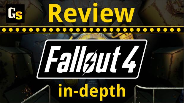 A simple image saying Fallout 4 review