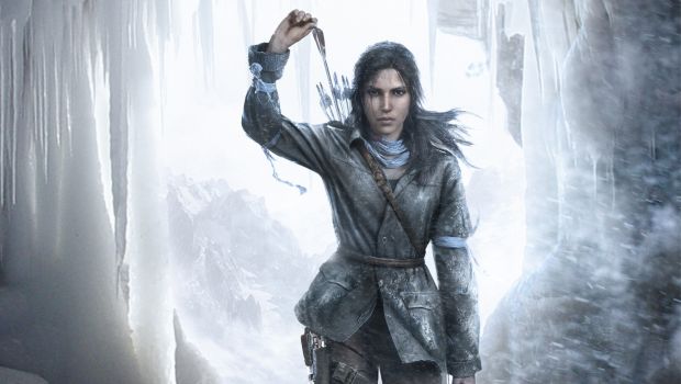 Rise of the Tomb Raider official artwork of Lara Croft
