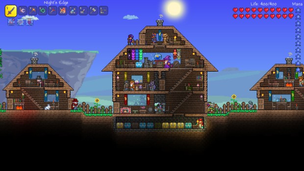 Terraria is one of the most fun coop games around