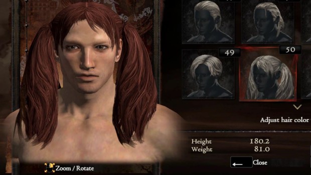 Dragon's Dogma: Dark Arisen PC has some silly hairstyles