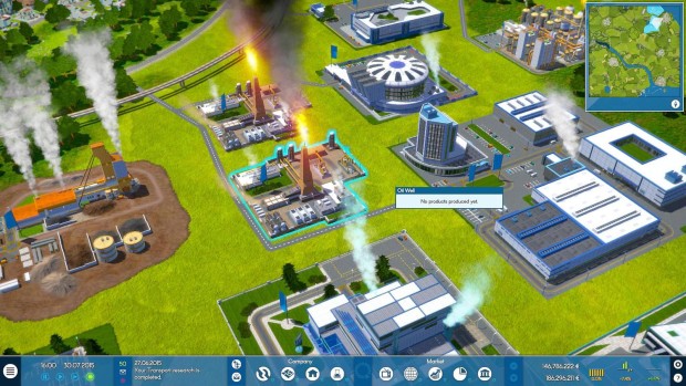 Industry Manager - Future Technology screenshot showcasing a coal factory