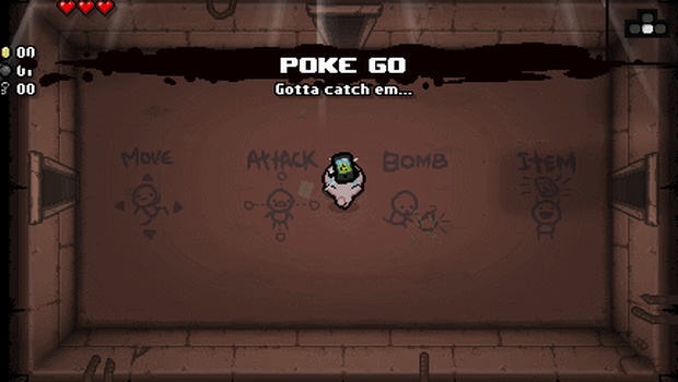 The Binding of Isaac Afterbirth+ new item Poke N' Go