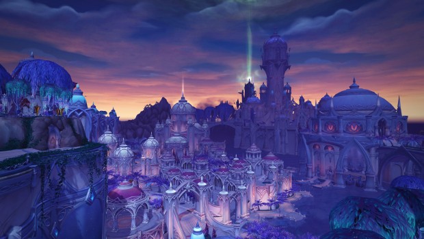 World of Warcraft: Legion's Suramar city