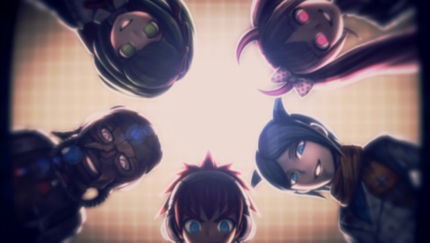 Danganronpa Another Episode: Ultra Despair Girls screenshot showing multiple characters