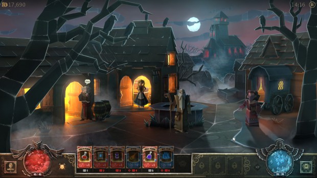 Book of Demons town screenshot