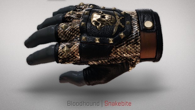 CS:GO glove skin snakebite