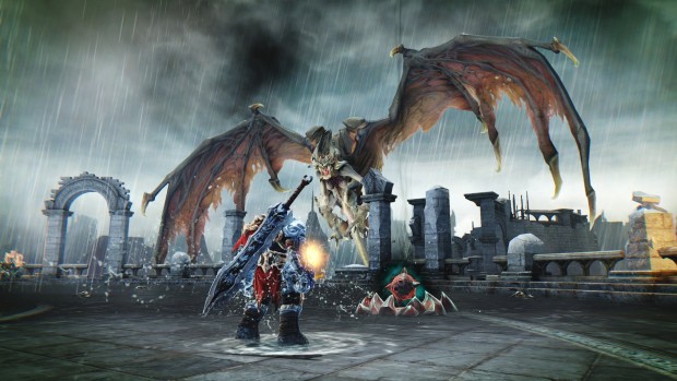 Darksiders Warmastered Edition boss fight screenshot