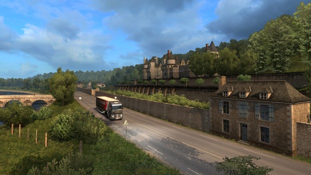 Viva la France DLC for Euro Truck Simulator 2 will bring French castles