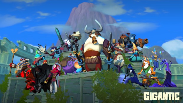 All of the characters from Gigantic