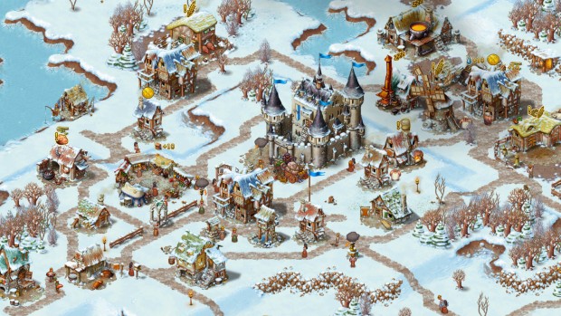 Townsmen screenshot from the PC version