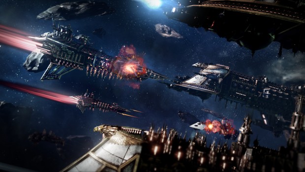 Battlefleet Gothic: Armada has released two trailers showcasing the Chaos & Imperial factions