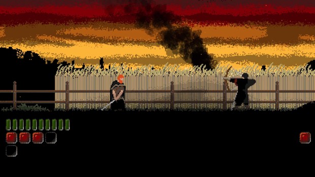 Bannerman battle with archer screenshot
