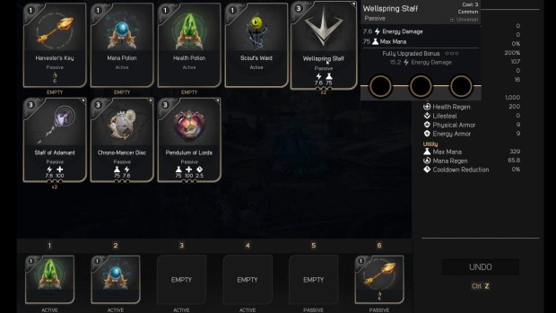 Paragon Card System has replaced items