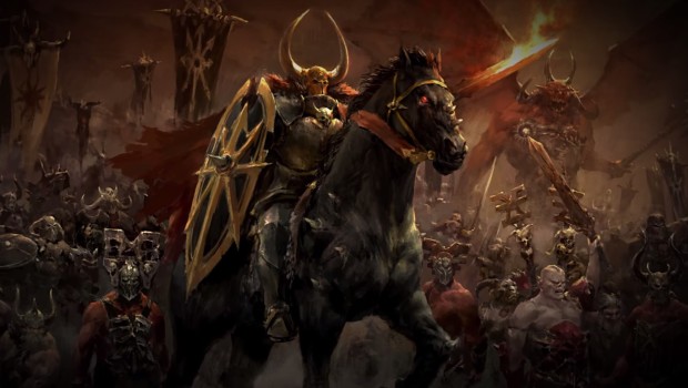 Archaon the Everchosen, champion of chaos from Total War: Warhammer