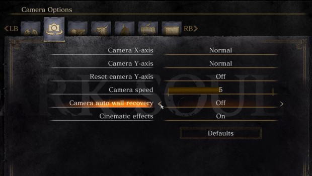 Dark Souls 3 camera options detailed