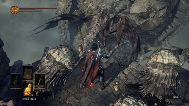 Dark Souls 3 dragons are scary