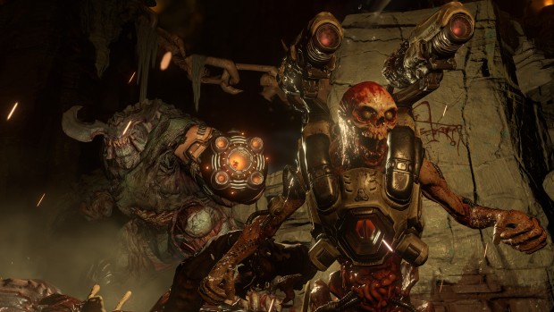 Two Demons from the new Doom game