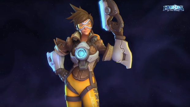 Tracer from Overwatch is coming to HOTS
