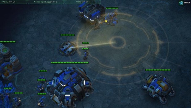 Starcraft 2's scan ability