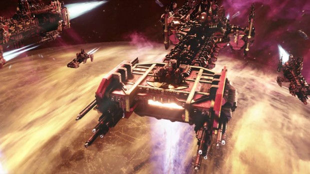 Battlefleet Gothic: Aramada DLC brings forth the Space Marines of the Blood Angels chapter