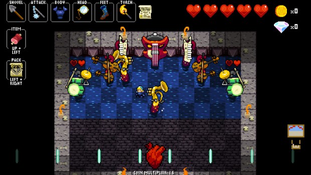 Crypt of the Necrodancer PC screenshot