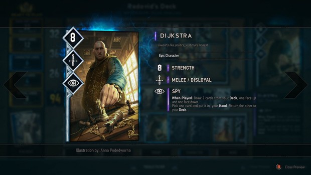 Gwent's spies are getting nerfed
