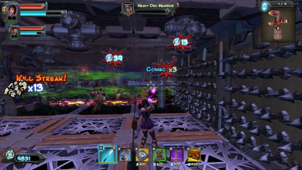 Orcs Must Die! screenshot of devious traps