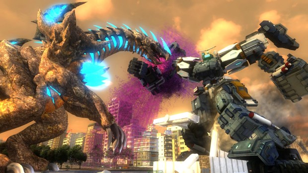 Earth Defense Force 4.1 giant robot