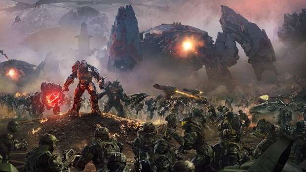Halo Wars 2 artwork from the campaign