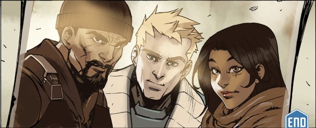 Overwatch's old crew - Reaper, Soldier 76 and Ana