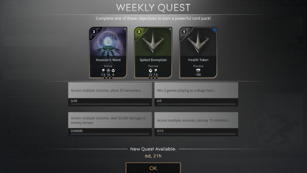 Paragon's Weekly Quest screenshot