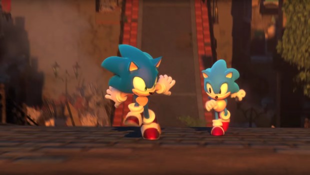 Project Sonic 2017's screenshot of two Sonics