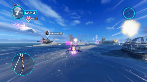 Sonic & All Stars Racing Transformed Battlefleet screenshot
