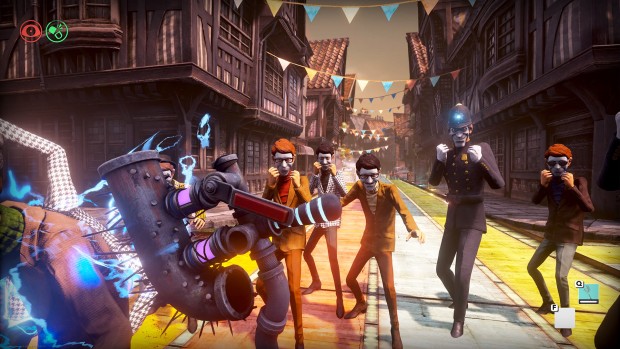 We Happy Few's angry crowds