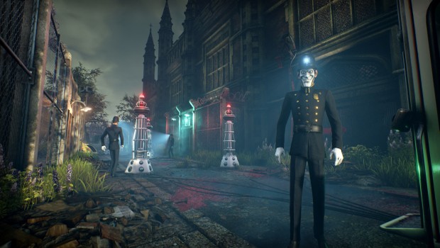 We Happy Few's scary police officers