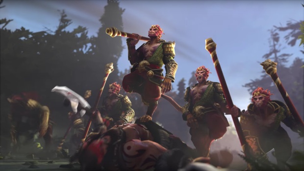 Dota 2's Monkey King and his illusions