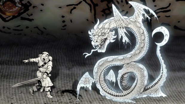 Sorcery! Part 4 - Crown of Kings moon serpent screenshot