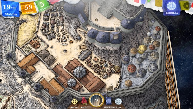 Sorcery! Part 4 Crown of Kings citadel screenshot