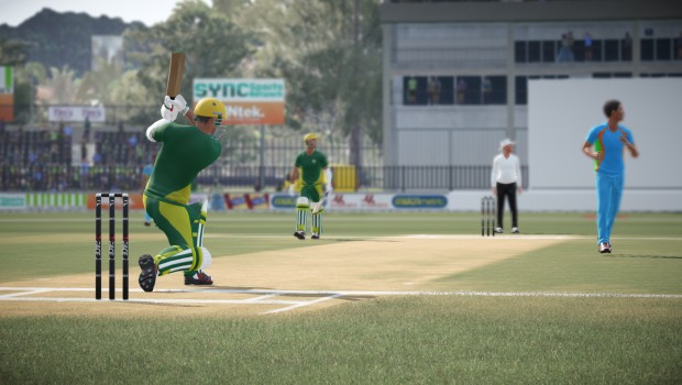 Don Bradman Cricket 17 screenshot of a game in progress