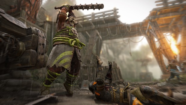 For Honor screenshot showing the Shugoki in action