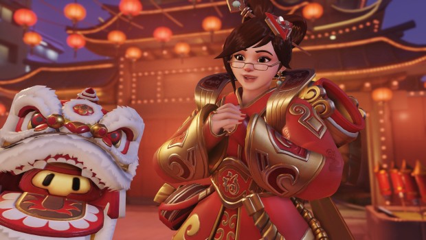 Mei and snowball skin from Overwatch Year of the Rooster update