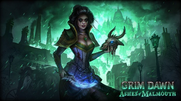 Grim Dawn artwork for the Ashes of Malmouth expansion