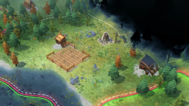 Northgard screenshot showing the silly AI