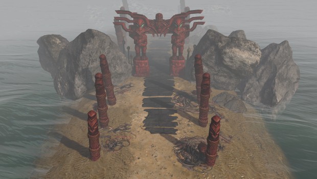 Path of Exile The Fall of Oriath Karui ruins screenshot