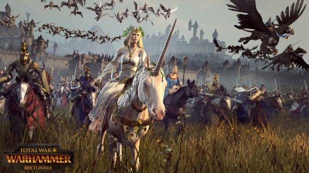 Total War: Warhammer Bretonnia screenshot featuring Fay the Enchantress