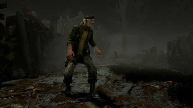 Dead by Daylight screenshot of Bill from Left 4 Dead