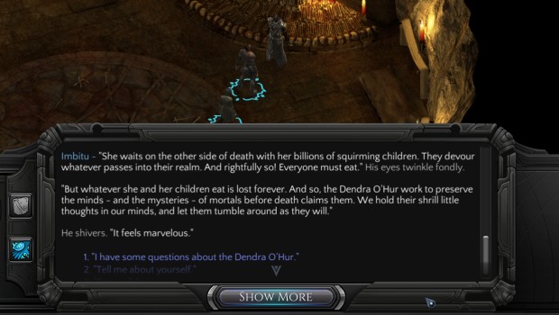 Torment: Tides of Numenera strangely polite canibals
