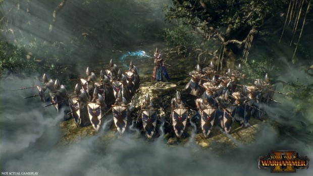Total War: Warhammer 2 High Elf Battle formation from the trailer