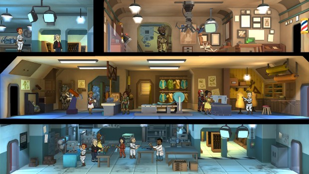 Fallout Shelter screenshot from the PC version
