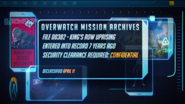 The April 11th teaser for Overwatch